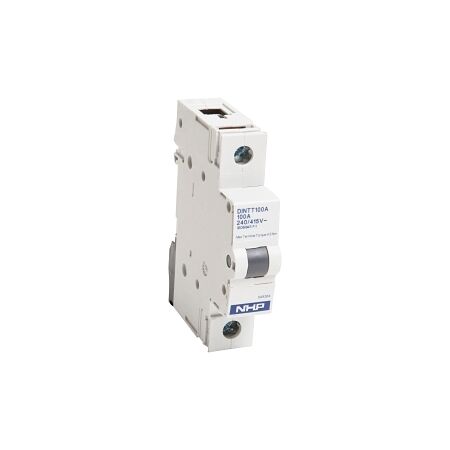 NHP DIN-T Accessory Through Terminal 100A 1Pole