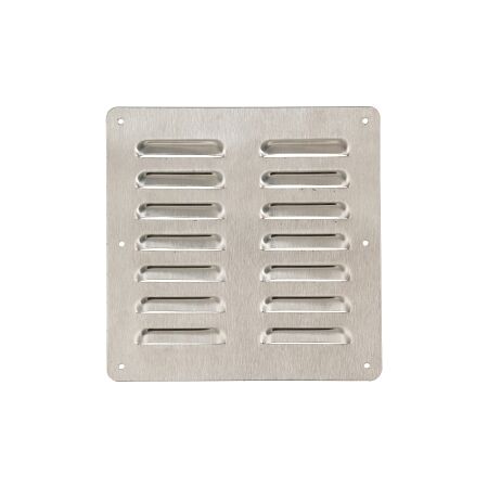 nVent HOFFMAN ASR/ADR/SRE Ventilation Louvre 220 x 220mm 316 Stainless Steel