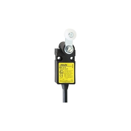 Steute HAE Limit Switch Ex 1,2,21,22 Safety 30mm Plastic Roller Plunger w/collar 2 NC SS Slow 5m