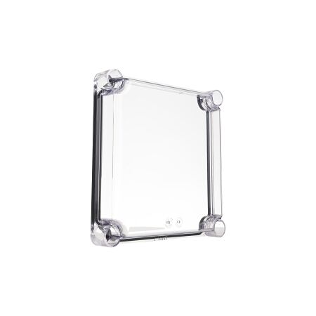 Fibox EK Cover PC suits 190 x 190mm Base 30mm High Clear