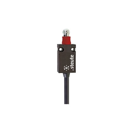 Steute Limit Switch Extreme 30mm Plastic Roller Plunger with Collar 1 NO 1 NC Contacts Slow 2m Cable