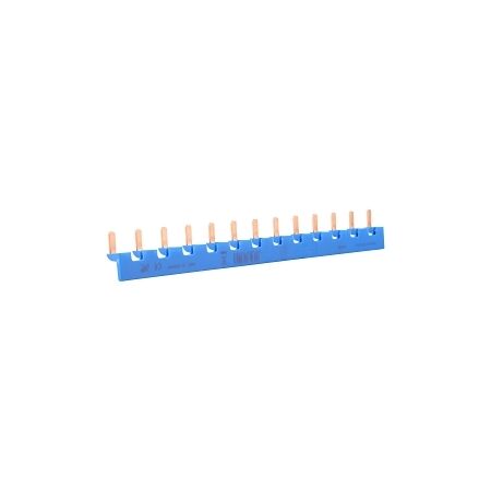 NHP MOD6 Miniature Circuit Breaker Busbar Comb 13 1PN Pin Type 80A End Feed 100A Centre feed Blue