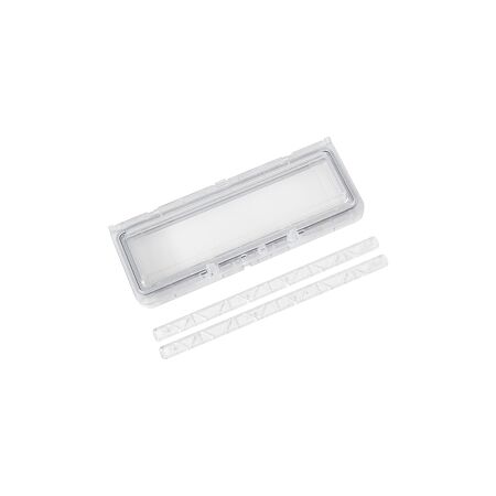Fibox Inspection Window 10 DIN Module Opening W183 x H50mm