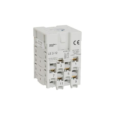 Sprecher and Schuh L2 Cam Switch Switch Body 3 Pole Changeover 12A Panel Mount