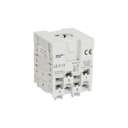 Sprecher and Schuh L2 Cam Switch Switch Body 3 Position with Off 12A Panel Mount