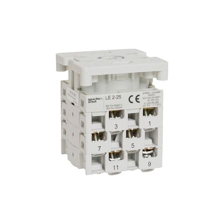 Sprecher and Schuh L2 Cam Switch Switch Body 3 Pole Changeover with Off 25A Panel Mount
