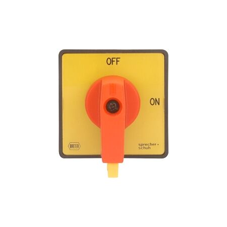 Sprecher and Schuh L2 Cam Switch Knob Padlockable 48 x 48mm Red