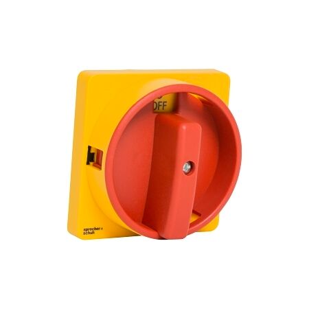 Sprecher and Schuh L2 Cam Switch Ctrl Knob 90 Deg 3 Padlock In Off Only Screw Mnt 67 x 67mm OFF ON