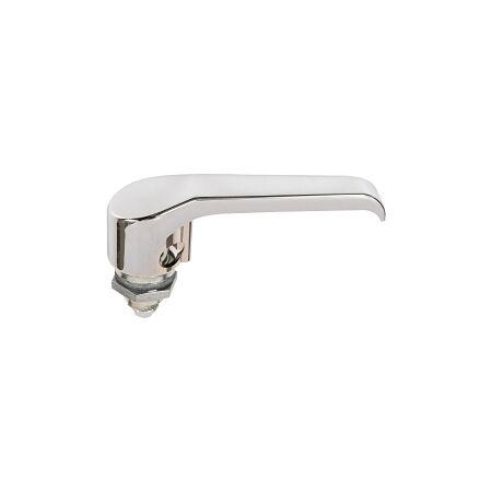 NHP Concept Tough Panelboard Accessory Door L Handle Pad Lockable 8 to 10mm IP66 Chrome