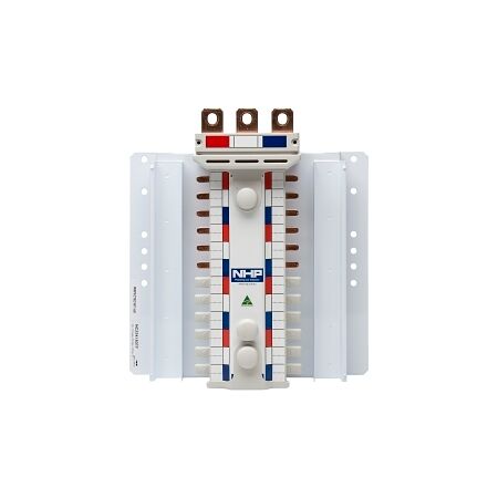 NHP POWERMAX MOD6 Busbar Chassis 250A 60 Way 3Pole Top Feed