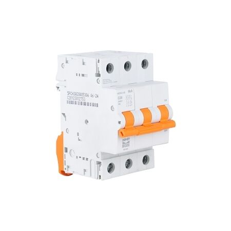 NHP MOD6 Miniature Circuit Breaker 6kA 3Pole 25A C Curve