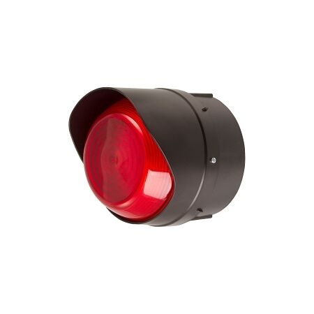 Moflash LEDTL Traffic Light 36 LEDS Steady or Flashing Mode IP65 20-30VAC DC Bracket Mnt Red