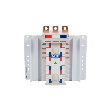 NHP POWERMAX DIN-T NC Busbar Chassis 400A 36 Way 3Pole Top Feed