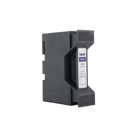 Mersen BS Fuse Holder 63A Front Wire for F2 NS Offset Tag Fuses