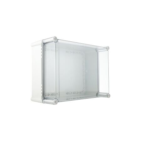 Fibox SOLID Terminal Box PC IP66 and IP67 H280 x W380 x D180mm Clear