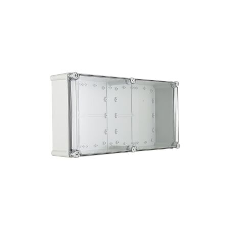 Fibox SOLID Terminal Box PC IP66 and IP67 H280 x W560 x D130mm Clear