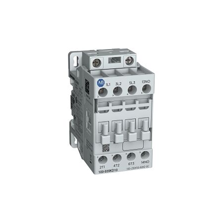 Allen-Bradley 100E Contactor 4kW 3Pole 12-20VDC Coil 1NO Auxiliary