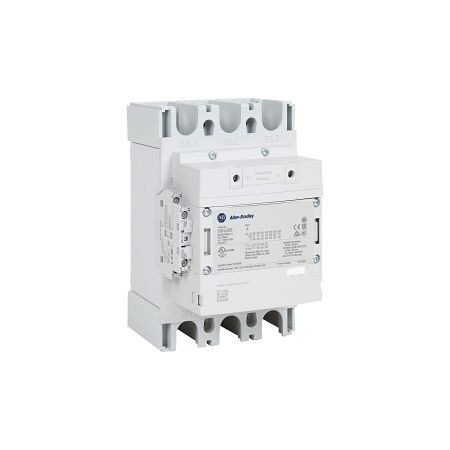 Allen-Bradley 100E Contactor 200kW 3P 100-250V AC/DC EI Coil 1NO 1NC Auxiliary