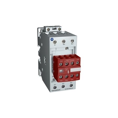 Allen-Bradley 100SE Safety Contactor 37kW 3P 100-250V AC/DC Coil 1NO 3NC Auxiliary