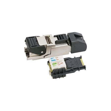 Allen-Bradley 1585 Ethernet Cable Connector 4 Pair CAT5e RJ45 Crimp Boot Quantity 50
