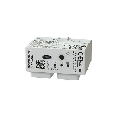Socomec Digiware S-130 3P Energy Meter 63A Meter with CT Block MID