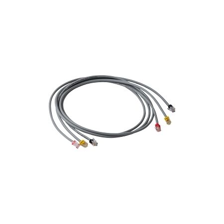 Socomec RJ12 x 1 CT to Meter Cable 600V for Digiware and DIRIS A-xx 5m