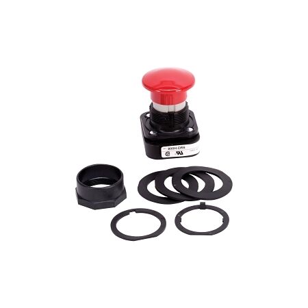 Allen-Bradley 800H Pushbutton 30.5mm Mushroom Head Momentary Non Illuminated Red