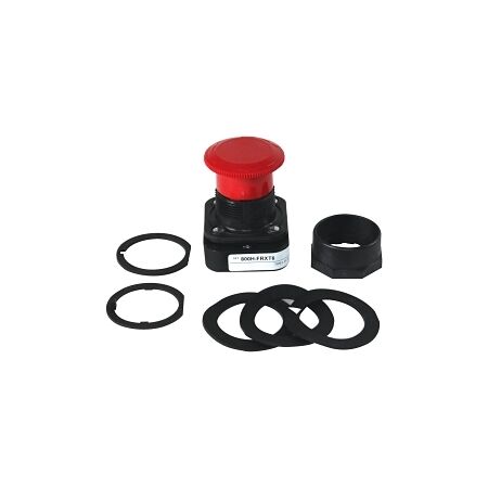 Allen-Bradley 800H PB 30.5mm Mush Hd 2 Position Push Pull Twist To Release Non Illuminated Red