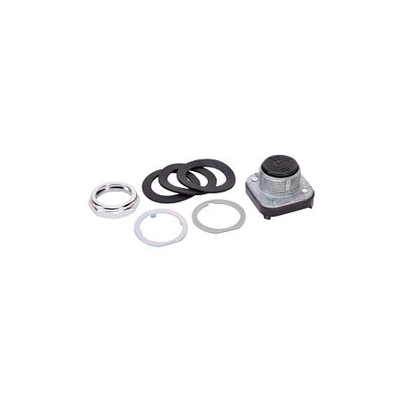 Allen-Bradley 800T Pushbutton 30.5mm Flush Head Momentary Non Illuminated No Contacts Black