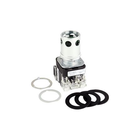 Allen-Bradley 800T/H PB 30.5mm FS Ext Head with Guard Mom. Illum Incandescent 24V AC DC 1N.O. 1 N.C.