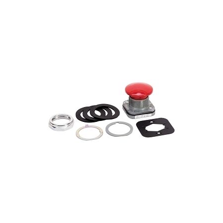 Allen-Bradley 800T Pushbutton 30.5mm Mushroom Head Momentary Non Illuminated Red