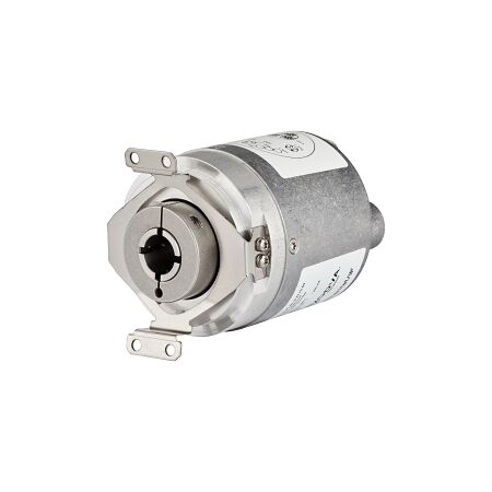 AB 843E EtherNet/IP Absolute Encoder Multi Turn 4096 Hollow Shft 14mm Diam FLNG 63mm