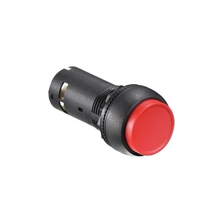 Sprecher and Schuh D7 Pushbutton 22.5mm Monolithic Extended 1 NC Contact Red