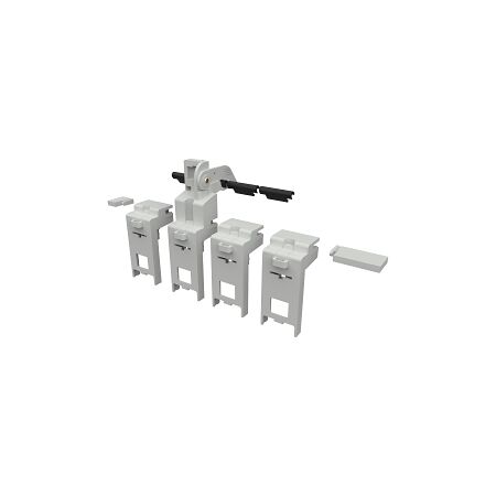 NHP DIN-T LOCKDIN MCB Kit for DTMH 1P-4P