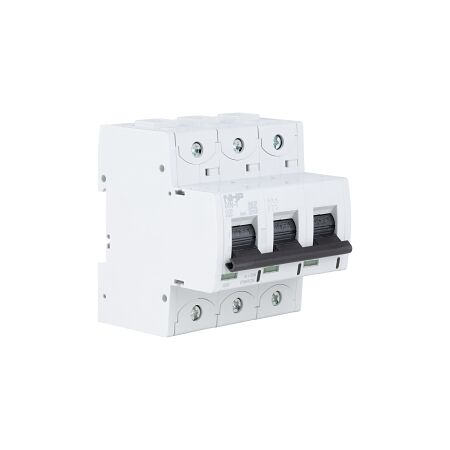 NHP DIN-T Miniature Circuit Breaker 10H 3Pole 125A B Curve