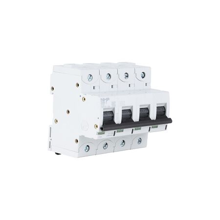NHP DIN-T Miniature Circuit Breaker 10H 4Pole 125A B Curve