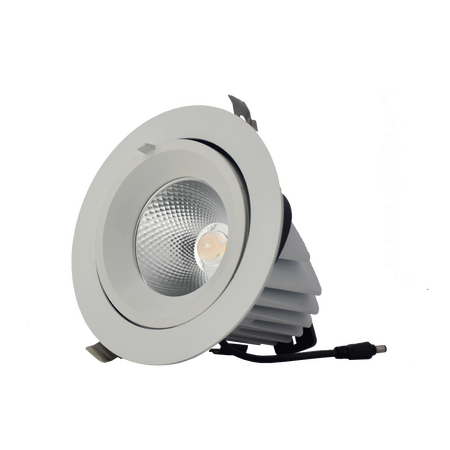 20w Shoplighter Round 3-5000K White