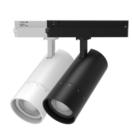 LED Zoom Track Light 30w 3 Wire