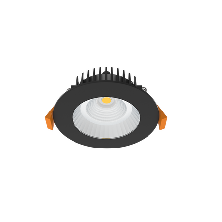 Flat COB 10w Black 3&4&5000K TC