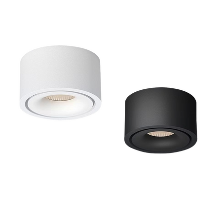 Round Surface Mount DL White Tri Color 10w