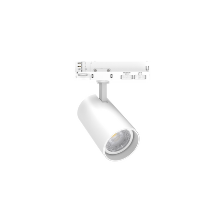 40w Three Phase Track Head Black