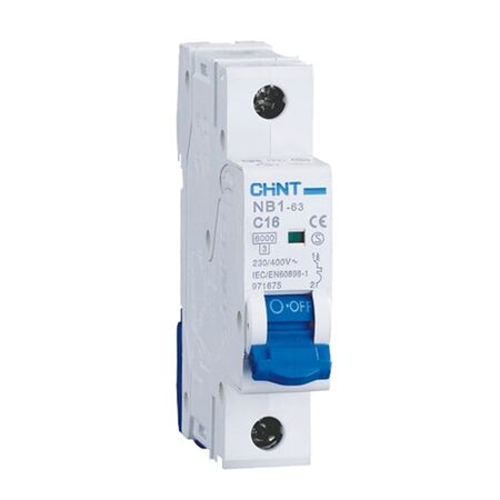 Accessory CHINT AC Circuit Breaker MCB NB1-63 50A 1P 6kA