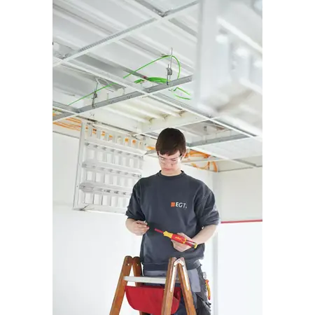 Screwdriver with bit magazine LiftUp electric