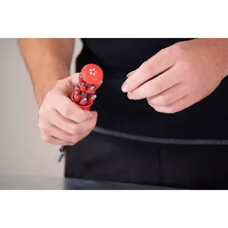 Screwdriver with LiftUp 25 magnetic bit magazine Screwdriver with LiftUp 25 magnetic bit magazine