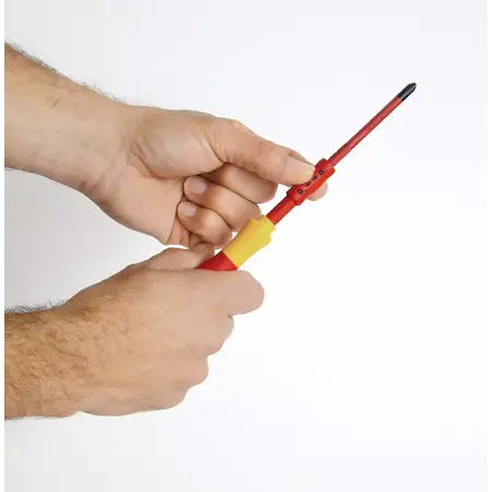 Screwdriver and bit set slimVario® screwdriver