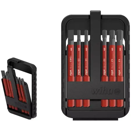 Screwdriver with bit holder set slimVario® electric