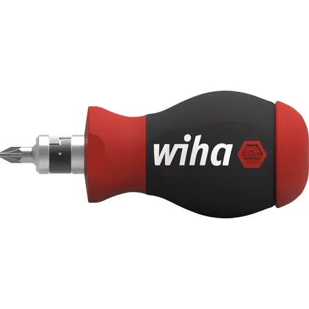 Screwdriver with bit magazine Stubby