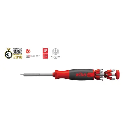 Screwdriver with bit magazine LiftUp 26one®