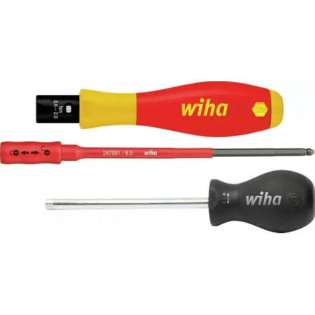 Screwdriver with bit holder set SoftFinish® slimVario® electric