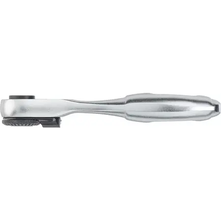 Bit ratchet 90 mm with thumb wheel 1/4" | 90 mm